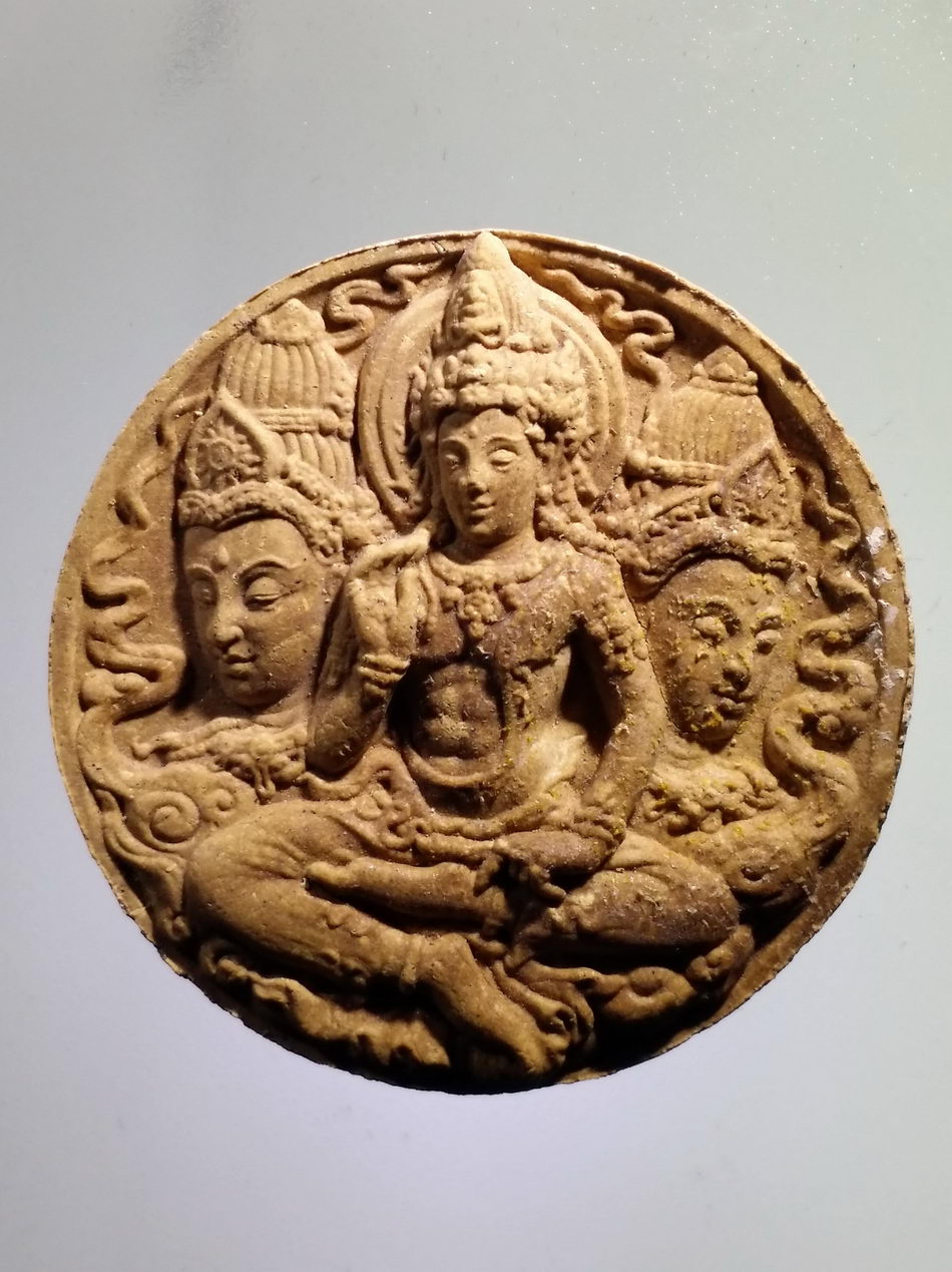 รหัสสินค้า จตุคามรามเทพ 608 พระเทวราชโพธิสัตว์ จตุคามรามเทพ รุ่นทรัพย์ราชันย์ เนื้อว่าน 108 พร้อมกล่องเดิม