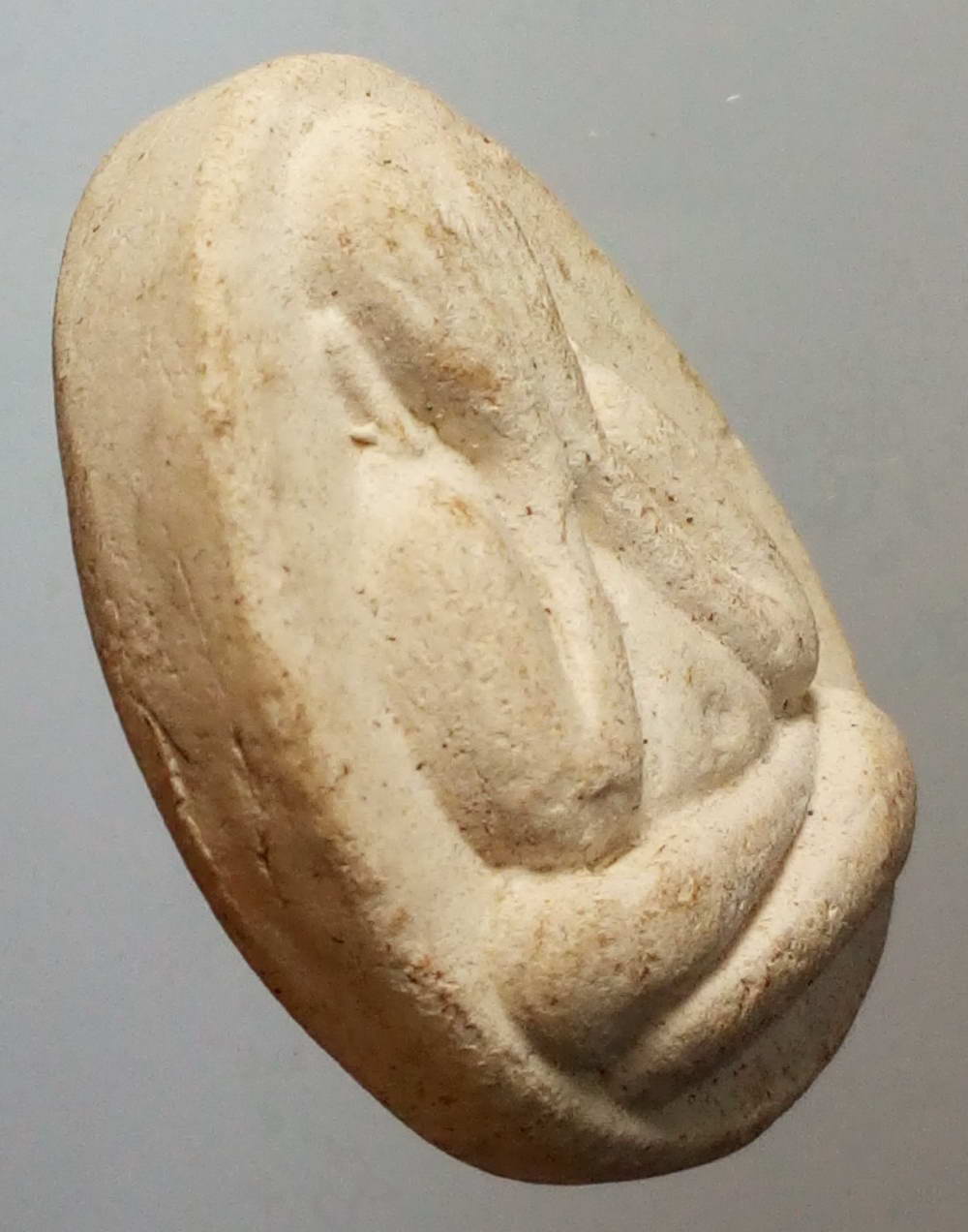 รหัสสินค้า พระไม่ทราบที่ 204 พระปิดตาเนื้อผง หลวงปู่สำลี ไม่ทราบที่