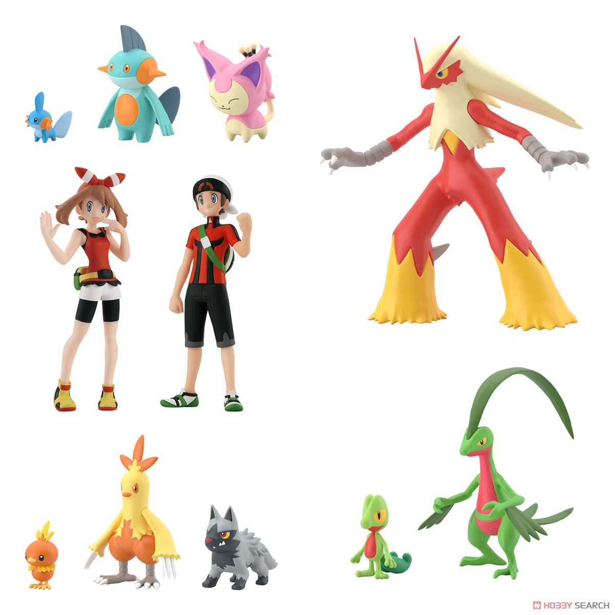 เปิดรับPreorder มัดจำ 300 บาท Pokemon Scale World Hoenn Set (Shokugan) ได้ครบเซ็ต โมเดลสำเร็จ
