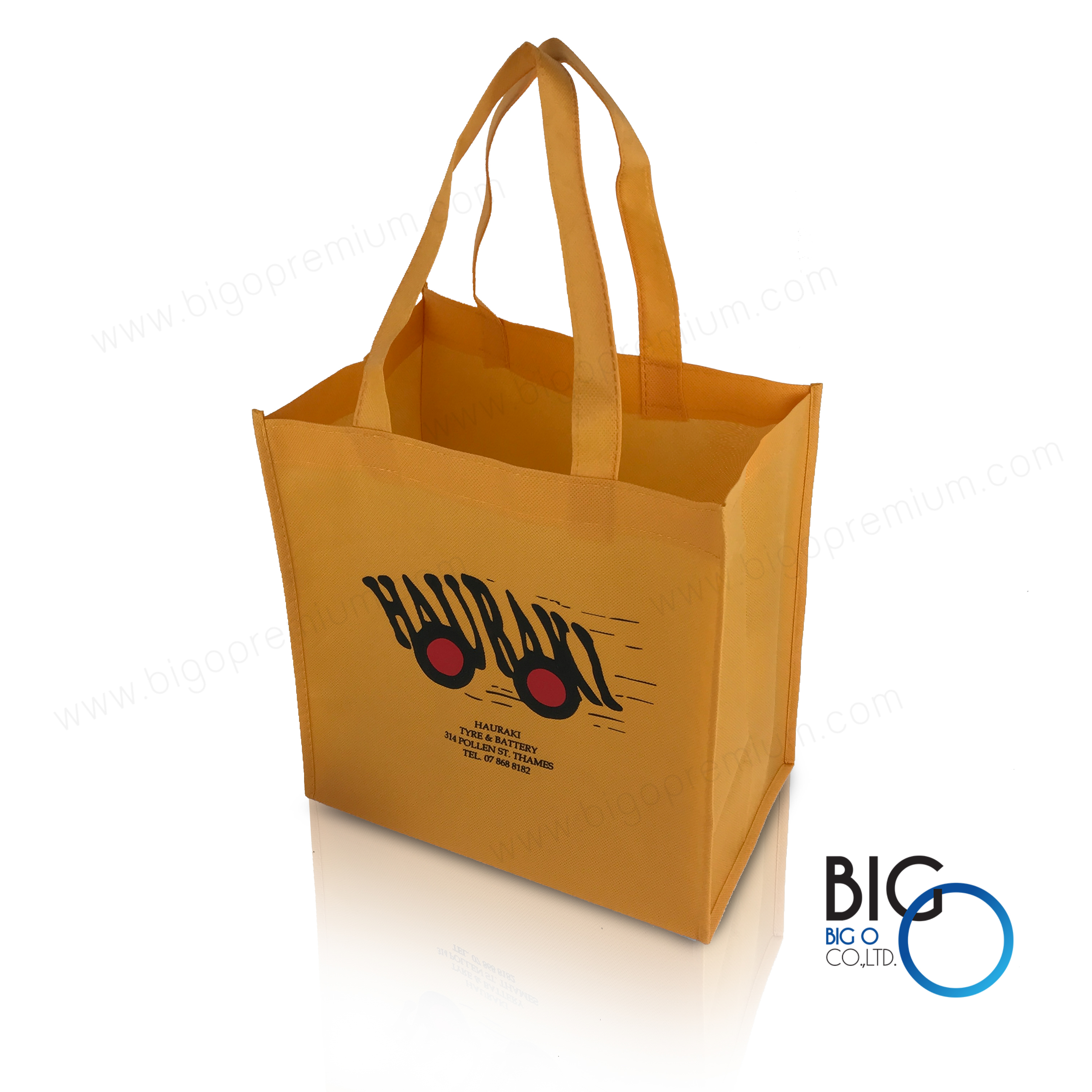 กระเป๋าผ้าสปันบอนด์ HAURAKI Tyre & Battery