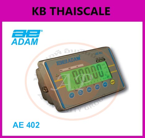 อะไหล่เครื่องชั่ง หน้าจอเครื่องชั่ง Indicator เรืองแสง อินดิเคเตอร์ราคาประหยัด สีดำ ขนาดใหญ่ สูง 40mm รุ่น AE402 ยี่ห้อ ADAM