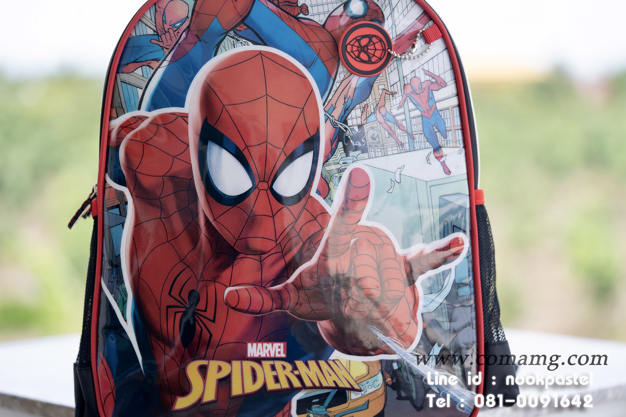 กระเป๋าเป้สไปรเดอร์แมน (spider-man) ลิขสิทธิ์แท้ 14นิ้ว