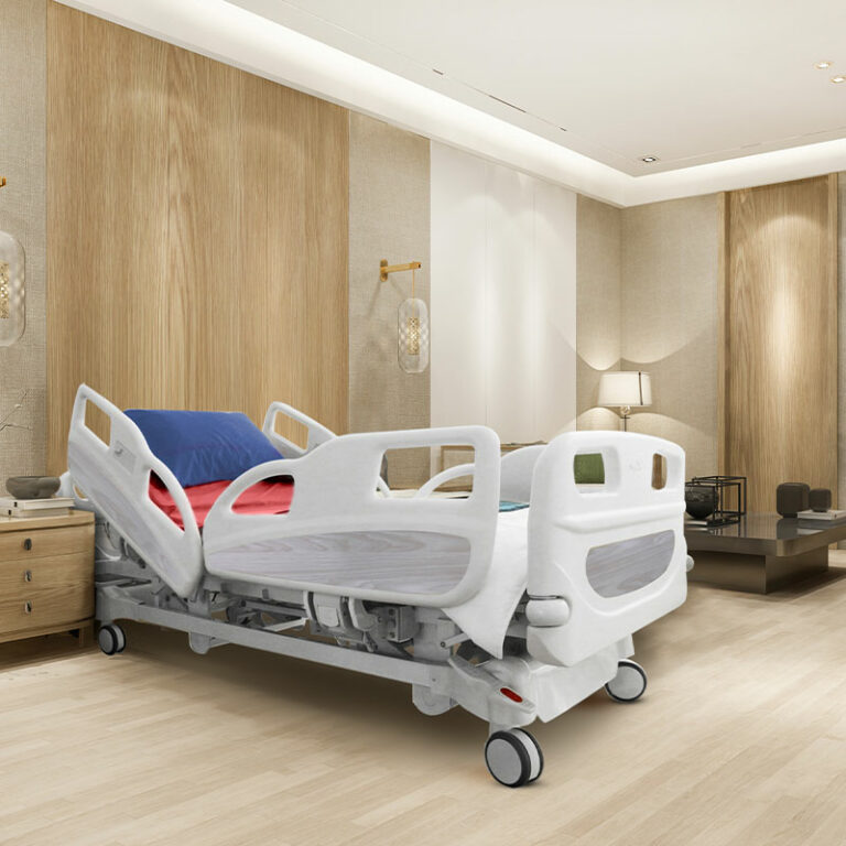 ชุดเตียงผู้ป่วยปรับไฟฟ้า GS-828 ราวกั้นปีกนกยาว (มาพร้อมรีโมทฝังปีกและรีโมทมีสาย) มีแบตเตอรี่สำรองไฟ + พร้อมที่นอนเพื่อสุขภาพ MEMORY FOAM + ชุดผ้าปูที่นอน + ผ้ายางกันเปื้อน