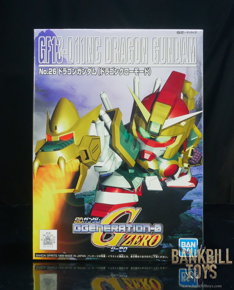 กันดั้ม Bandai Spirits Gunpla SD Gundam G Generation Zero No.26 GF13-011NC Dragon Gundam [Dragon Claw Mode]
