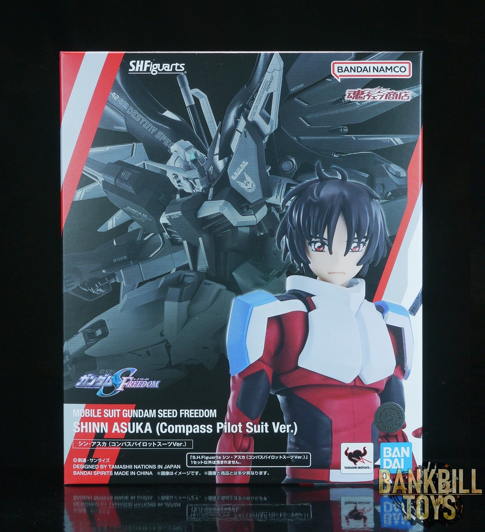 กันดั้ม Bandai Spirits Premium Bandai Tamashii Web Shop Limited S.H.Figuarts Mobile Suit Gundam Seed Freedom Shinn Asuka [Compass Pilot Suit Ver.]