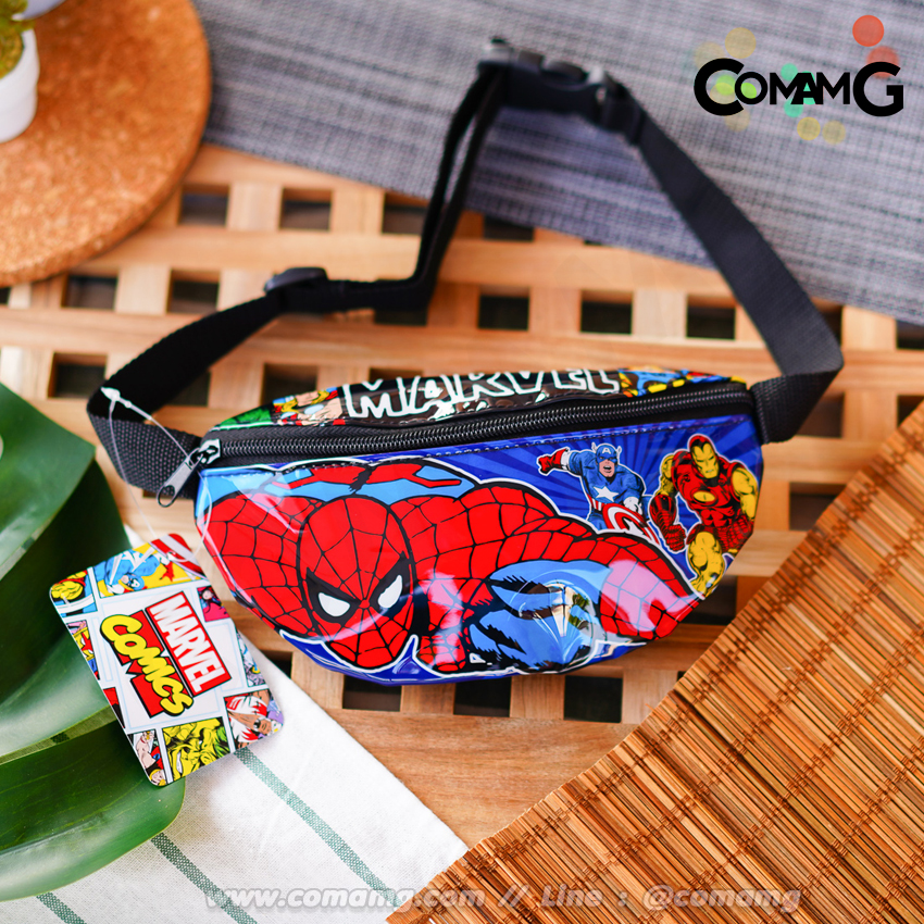 กระเป๋าคาดอกเด็ก กระเป๋าคาดเอวเด็ก กระเป๋าเด็ก รุ่นหนังแก้ว ลิขสิทธิ์แท้ คาดอก คาดเอว มีหลายลาย