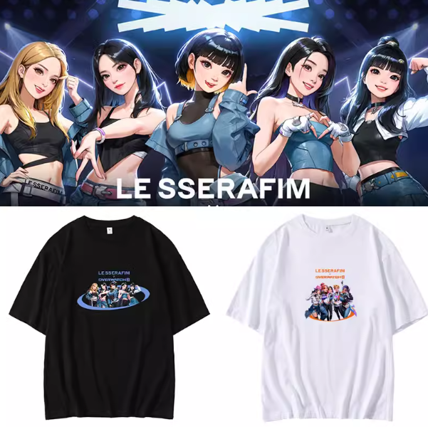 เสื้อยืด LESSERAFIM