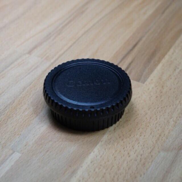 ฝาปิดท้ายเลนส์ + ปิดหน้ากล้อง Canon EOS