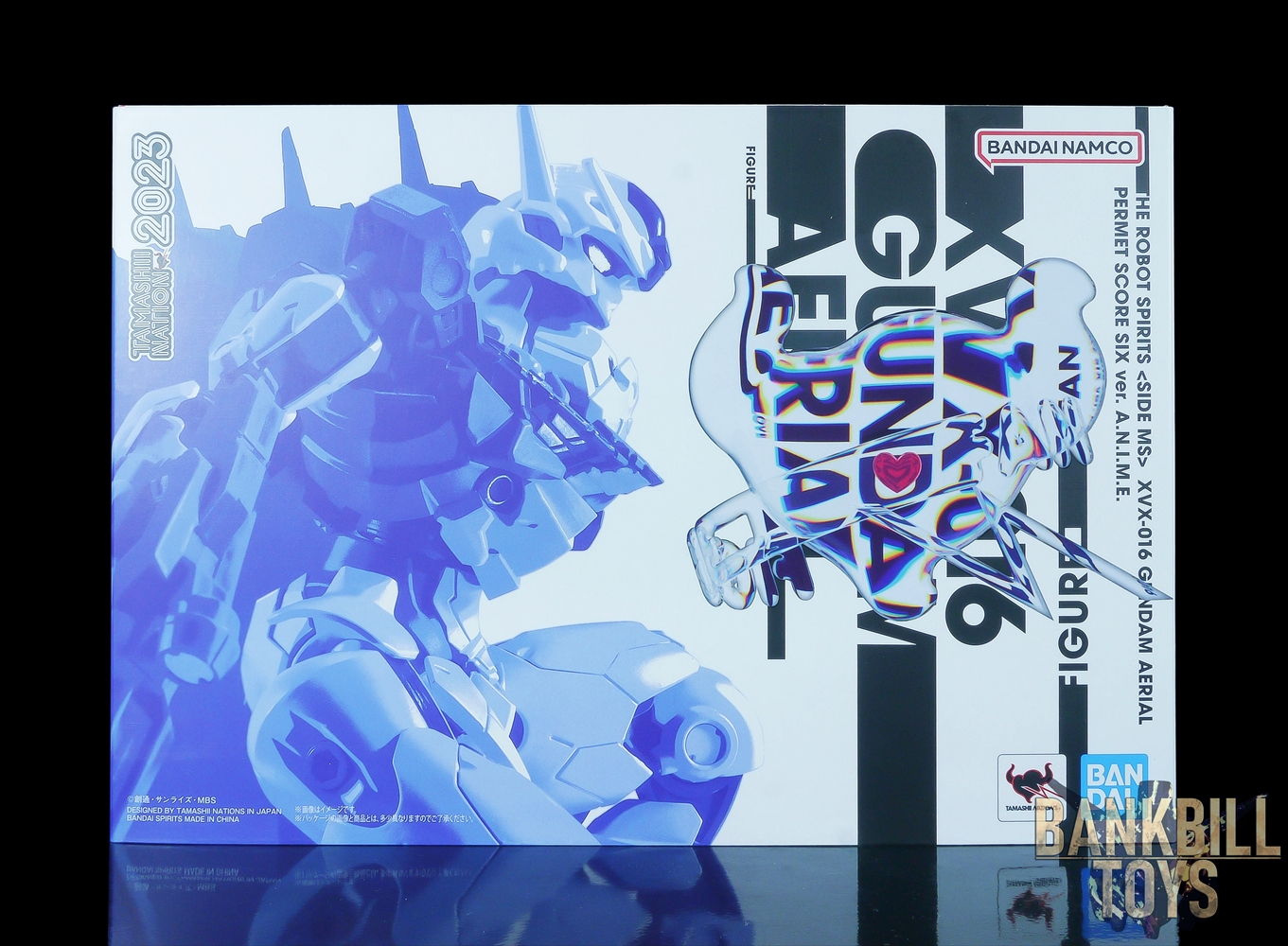 กันดั้ม Bandai Spirits Premium Bandai Tamashii Web Shop & Tamashii Nation 2023 Limited The Robot Spirits <SIDE MS> R-SP XVX-016 Gundam Aerial Permet Score Six Ver. A.N.I.M.E.