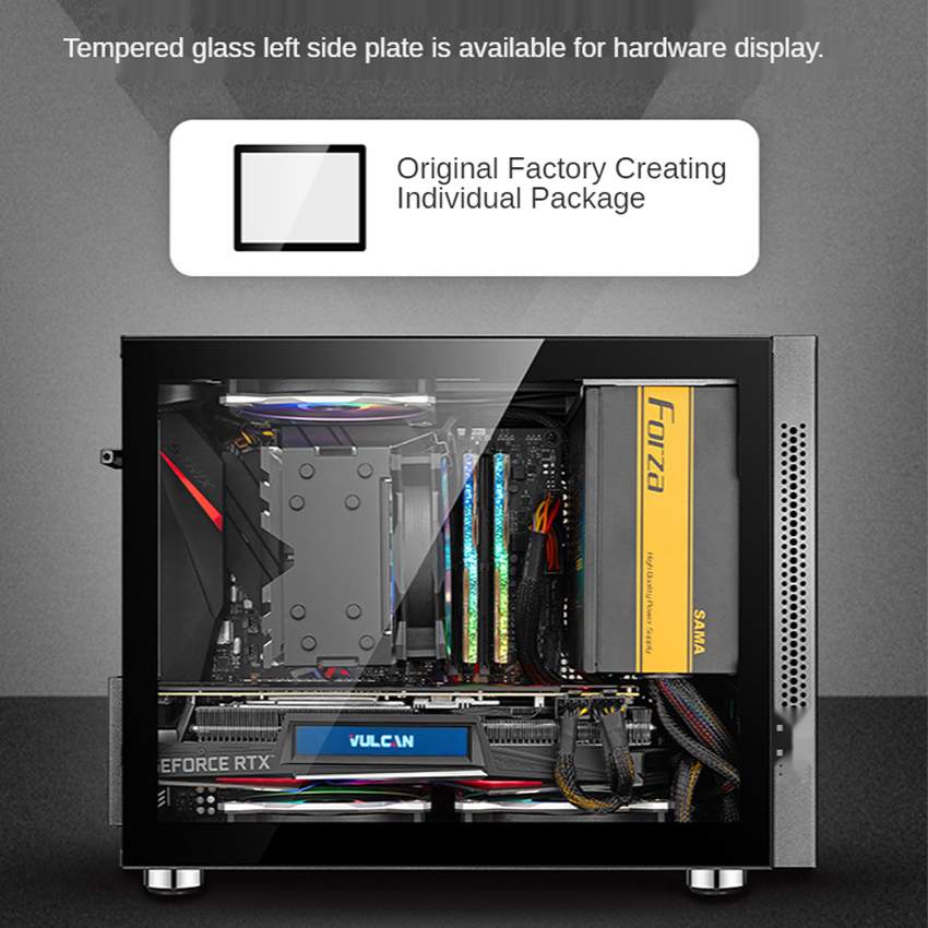 เคสคอมพิวเตอร์ I'M ขนาด M-ATX/ITX Case เคสขนาดเล็ก สามารถใส่PSUขนาดปกติได้