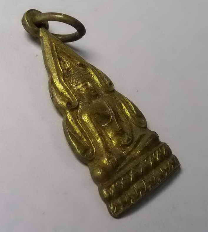 รหัสสินค้า สุพรรณบุรี 010 เหรียญพระพุทธชินราช วัดเสาธงทอง อำเภอศรีประจันต์ จังหวัดสุพรรณบุรี เนื้อทองสตางค์