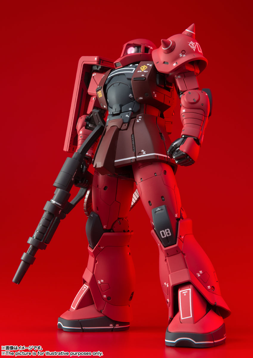 กันดั้ม Bandai Spirits G.F.F.M.C. GFFMC Gundam Fix Figuration Metal Composite #1023 MS-05S Char Aznable's Zaku I