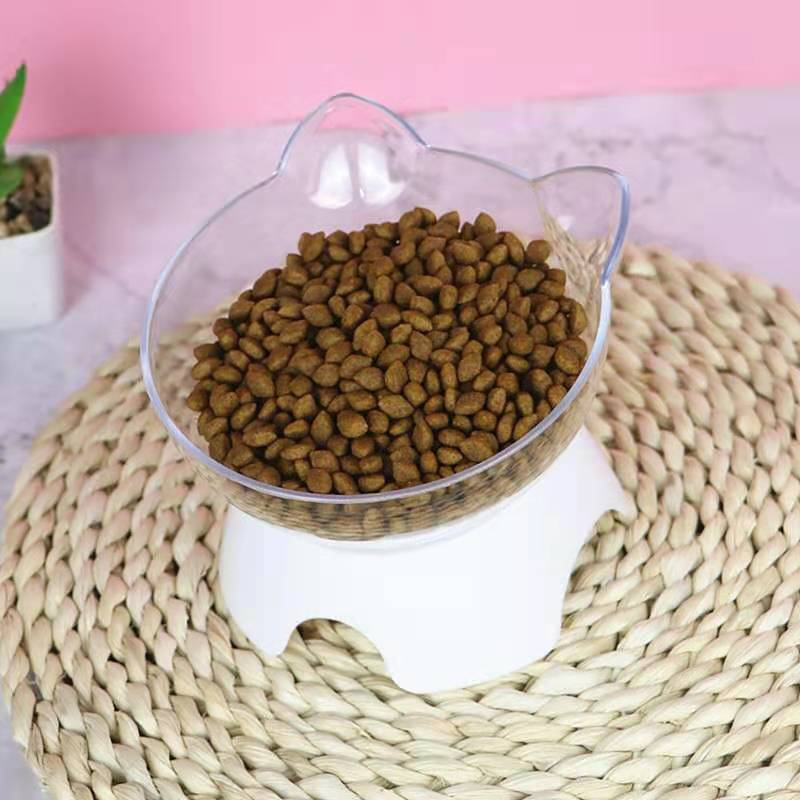 ชุดชามให้อาหารแมว แบบเอียง 15 องศา