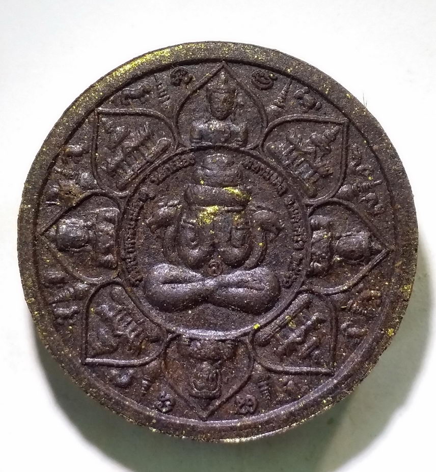 รหัสสินค้า จตุคามรามเทพ 176 พระเทวราชโพธิสัตว์จตุคามรามเทพ รุ่นหลักเมืองมหามงคล ปลุกเสก 16 วิธี 16 วาระ เนื้อผงยา ปัดทอง หน้ากากเงิน ลูกเล็ก