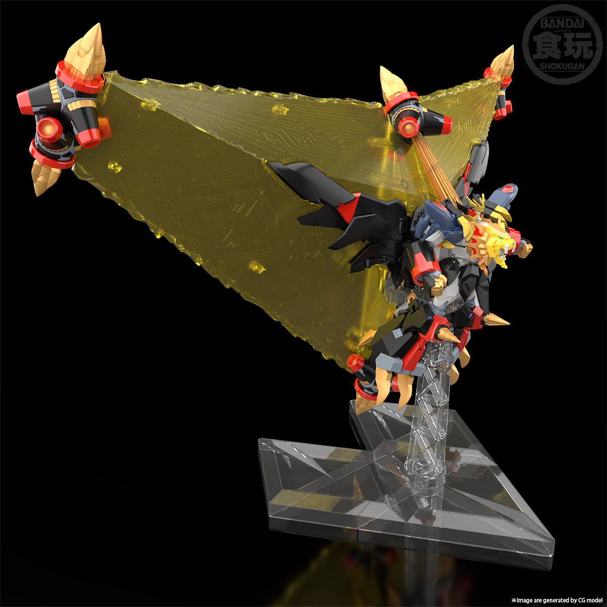 <Preorderถึง15/2/2022 > 🔔เปิดรับPreorder มัดจำ 700 บาทP-bandai SMP [SHOKUGAN MODELING PROJECT] GAOGAIGAR FINAL GAOGAIGAR W/O GUM