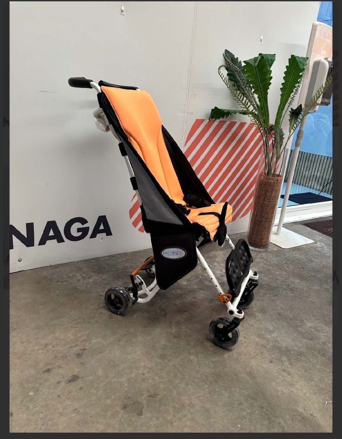 รถเข็นวีลแชร์สำหรับเด็ก ( 車いす ) Matsunaga Wheelchair รุ่น MB-PONY