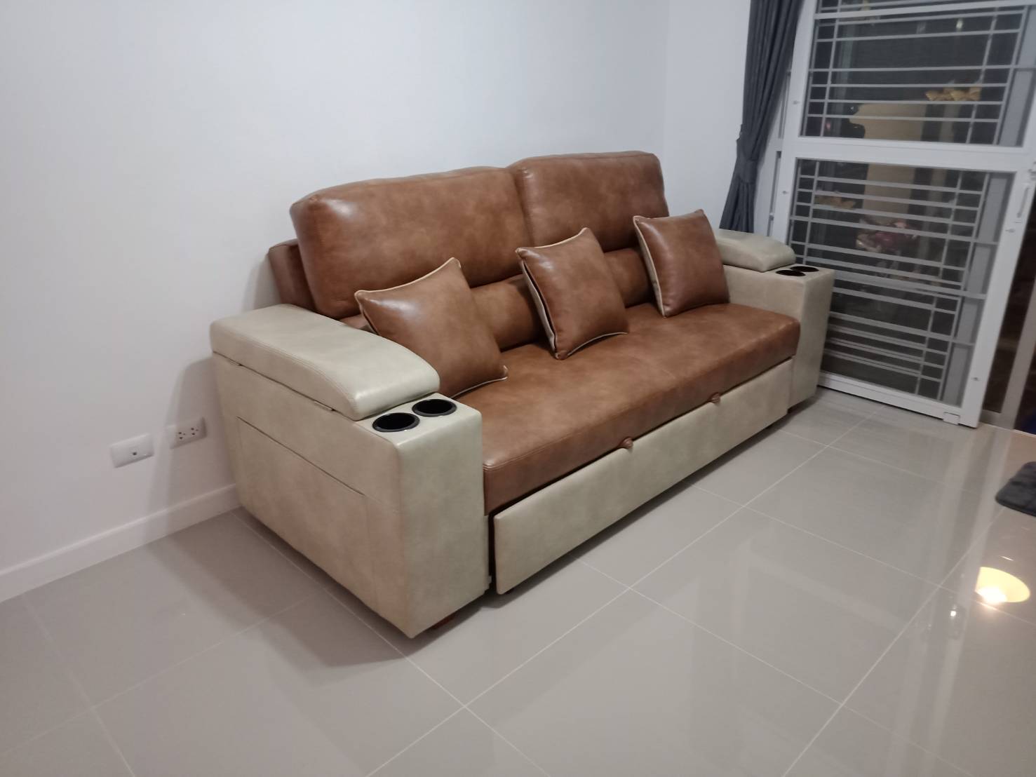 โซฟาเบด Supreme Gold 2.20 m