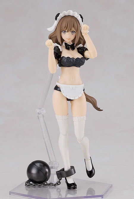 <Preorderปิดรับวันที่ 18/8/2023 > 🔔เปิดรับPreorder มัดจำ 1000 บาท PLAMAX GP-07 Underwear Body Girl Ran & Jelly: Maid Ver. Set