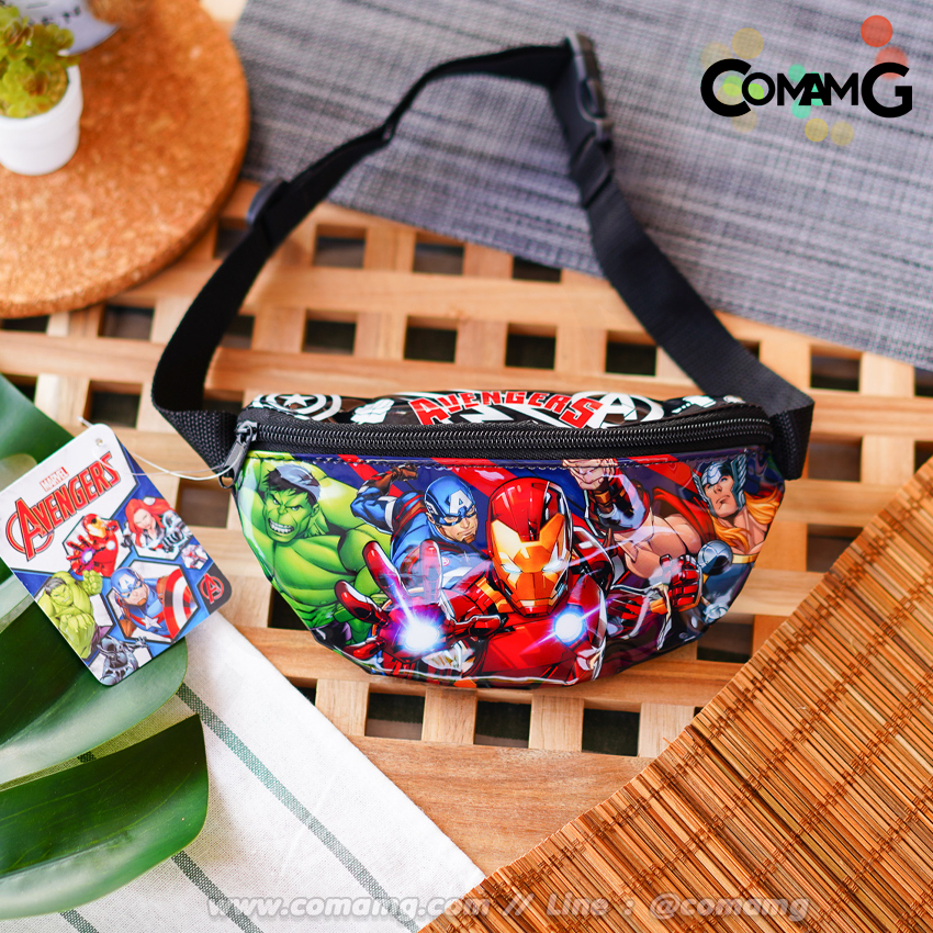 กระเป๋าคาดอกเด็ก กระเป๋าคาดเอวเด็ก กระเป๋าเด็ก รุ่นหนังแก้ว ลิขสิทธิ์แท้ คาดอก คาดเอว มีหลายลาย