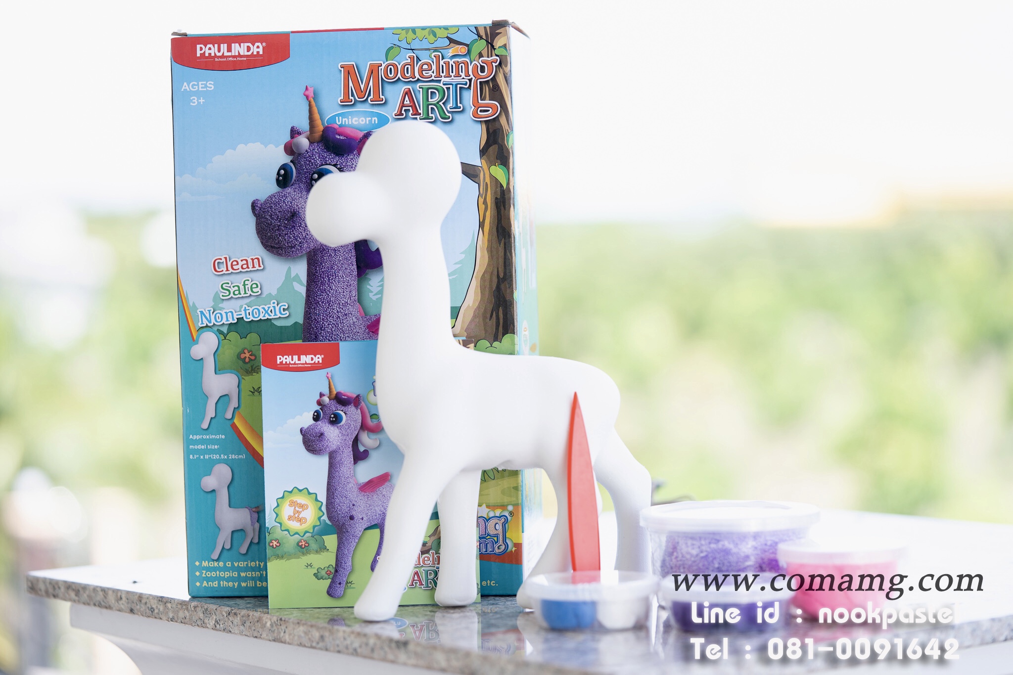 ของเล่นโฟมดินน้ำมัน ลายUnicorn Big series Modeling Art modeling foam (แบรนด์PAVLINDA)