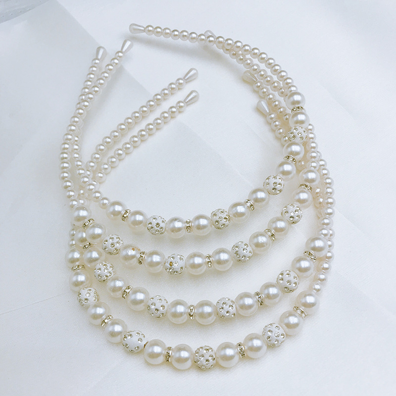 As31011- เครื่องประดับผม คาดผม มุกสวยๆ มีหลายแบบ