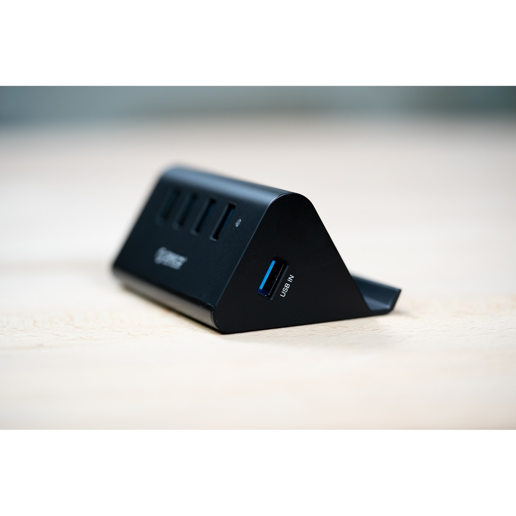 Orico USB3.0 HUB with Stand [SHC-U3] สีดำ