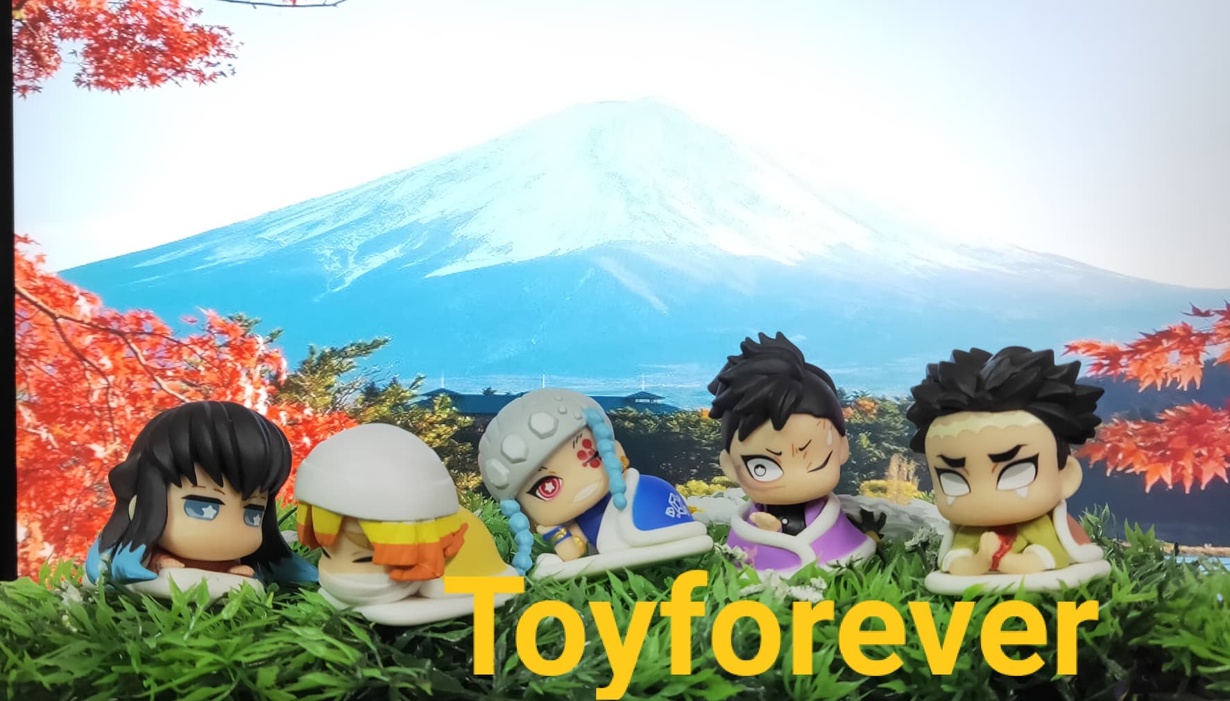 โมเดล ไยบะ ห่มผ้า เซ็ต5ตัว 01 Figure Yaiba