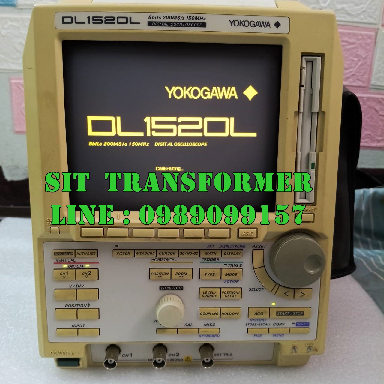 YOKOGAWA DL 1520L OSCILLOSCOPE