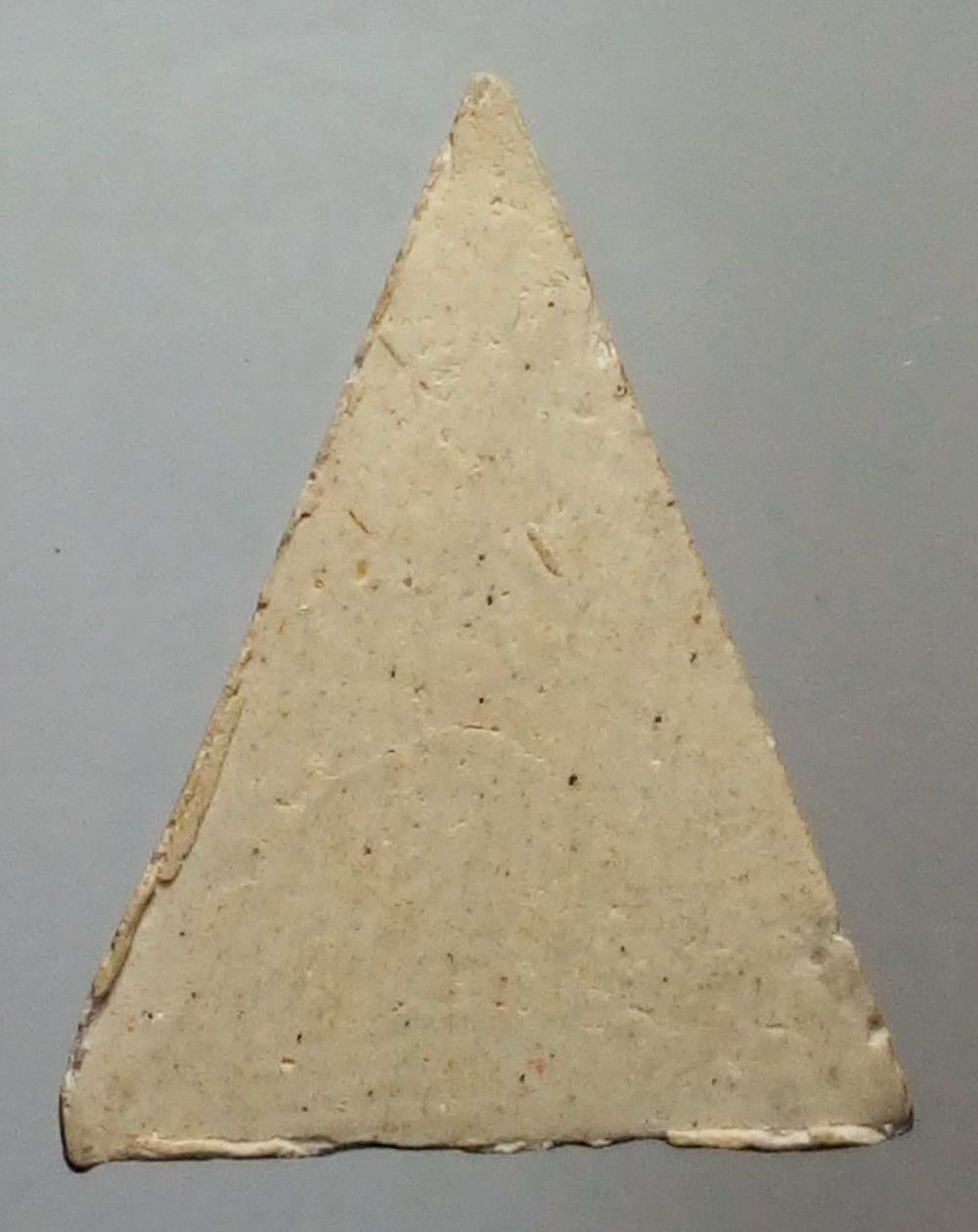 รหัสสินค้า พระไม่ทราบที่ 178 พระเนื้อผงปางสมาธิ นั่งฐานบัว พิมพ์สามเหลี่ยม ไม่ทราบที่