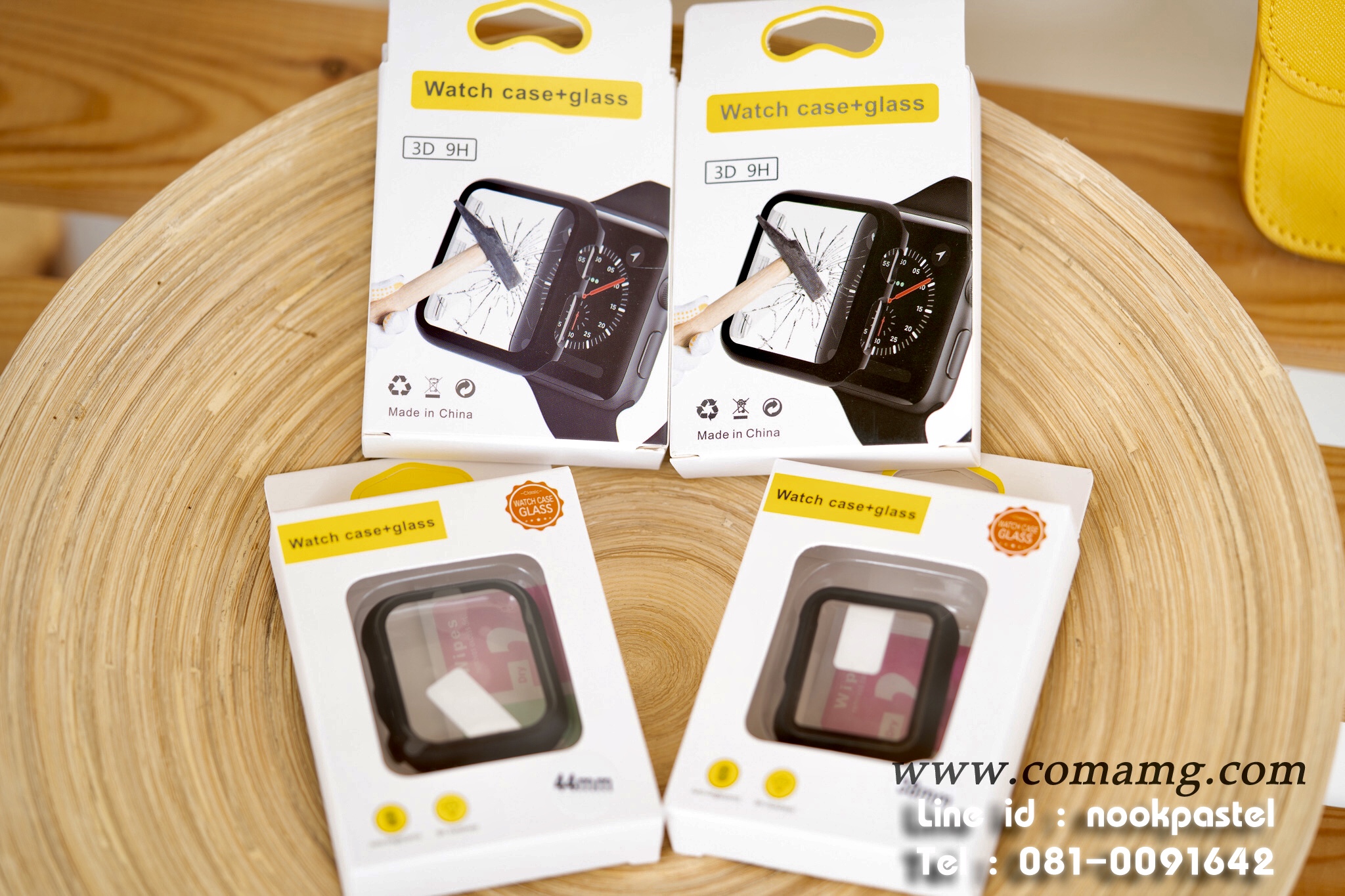 เคสฟิลม์กระจก คลุมรอบตัวapple watch