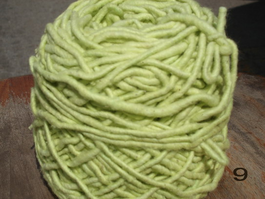 ไหมพรมฝ้ายปั่นมือ รุ่นเส้นยักษ์ สีล้วน Huge