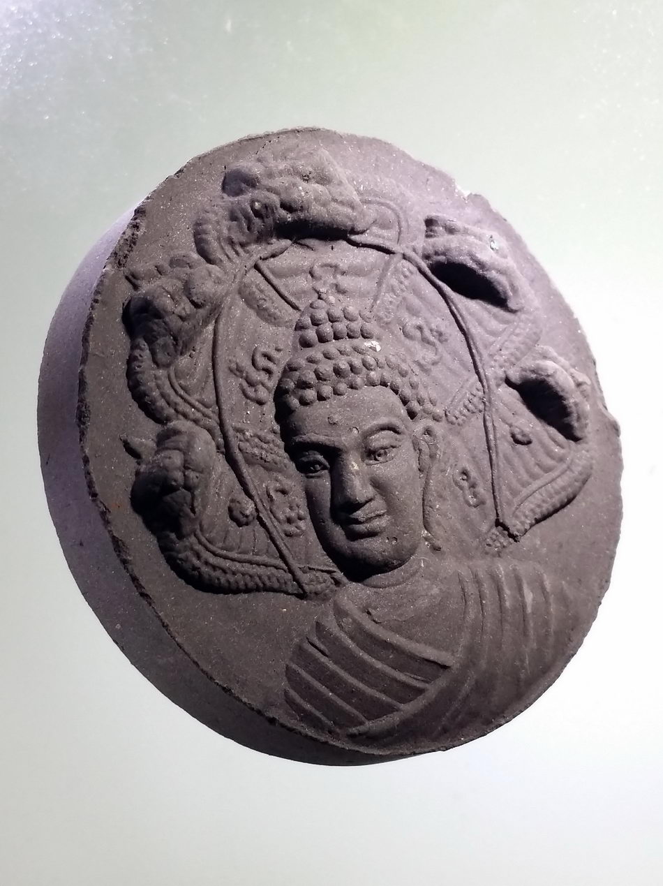 รหัสสินค้า จตุคามรามเทพ 410 หลวงพ่อนาค - จตุคามรามเทพ เนื้อผงใบลาน รุ่นเสาร์ 5 มหาโชค มหาลาภ วัดล่องกะเบา ตำบลทองเอน อำเภออินทร์บุรี จังหวัดสิงห์บุรี