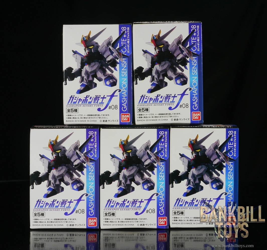 กันดั้ม Bandai Gashapon Mobile Suit Gundam Gashapon Senshi Forte #08 Set (ครบเซ็ต 5 แบบ)