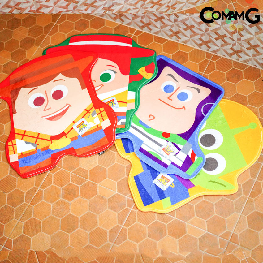 พรม พรมเช็ดเท้า พรมขนสั้น พรมปูพื้น พรมลายการ์ตูน พรมเช็ดเท้าขนนุ่มเมมโมรี่โฟม พร้อมส่ง