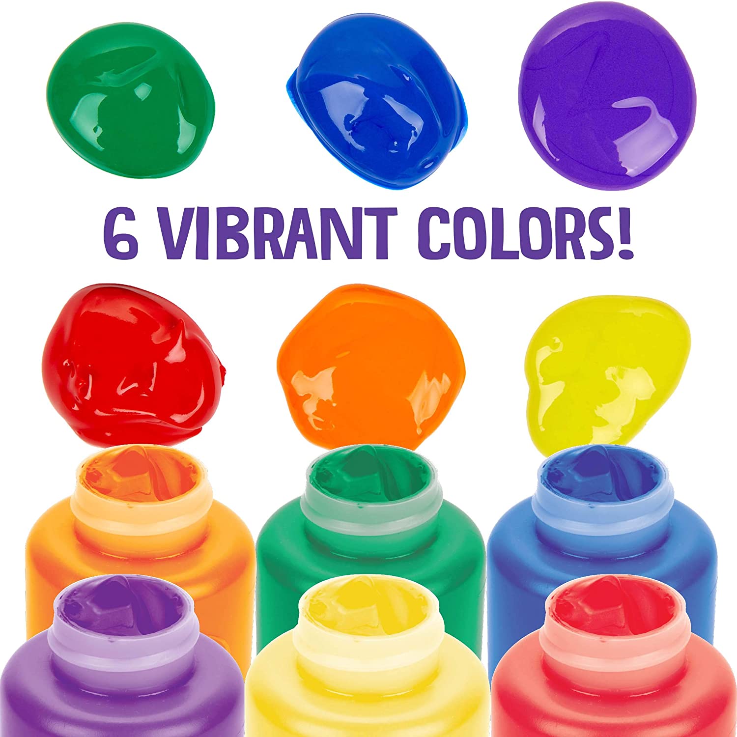 Crayola สีน้ำล้างออกได้ ในขวดพลาสติก 2ออนซ์