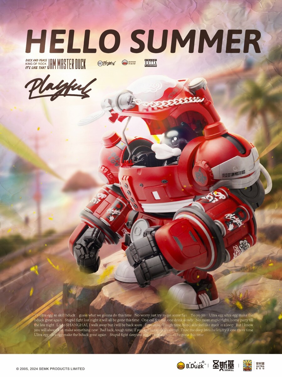 <Preorderถึง 30/5/2025>เปิดรับPreorder มัดจำ 100 บาท โมจีน SOSKILL " HIPHOP DUCK