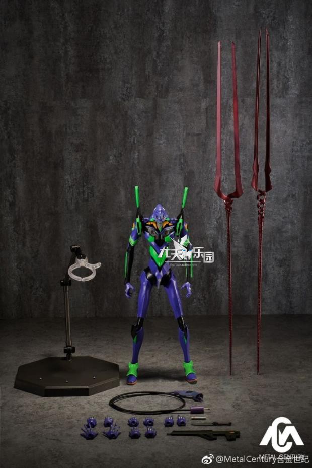 [MetalCentury] EVA-01 evangalion Metal Build สูง34เซนติเมตร **ชุดไฟเสีย**