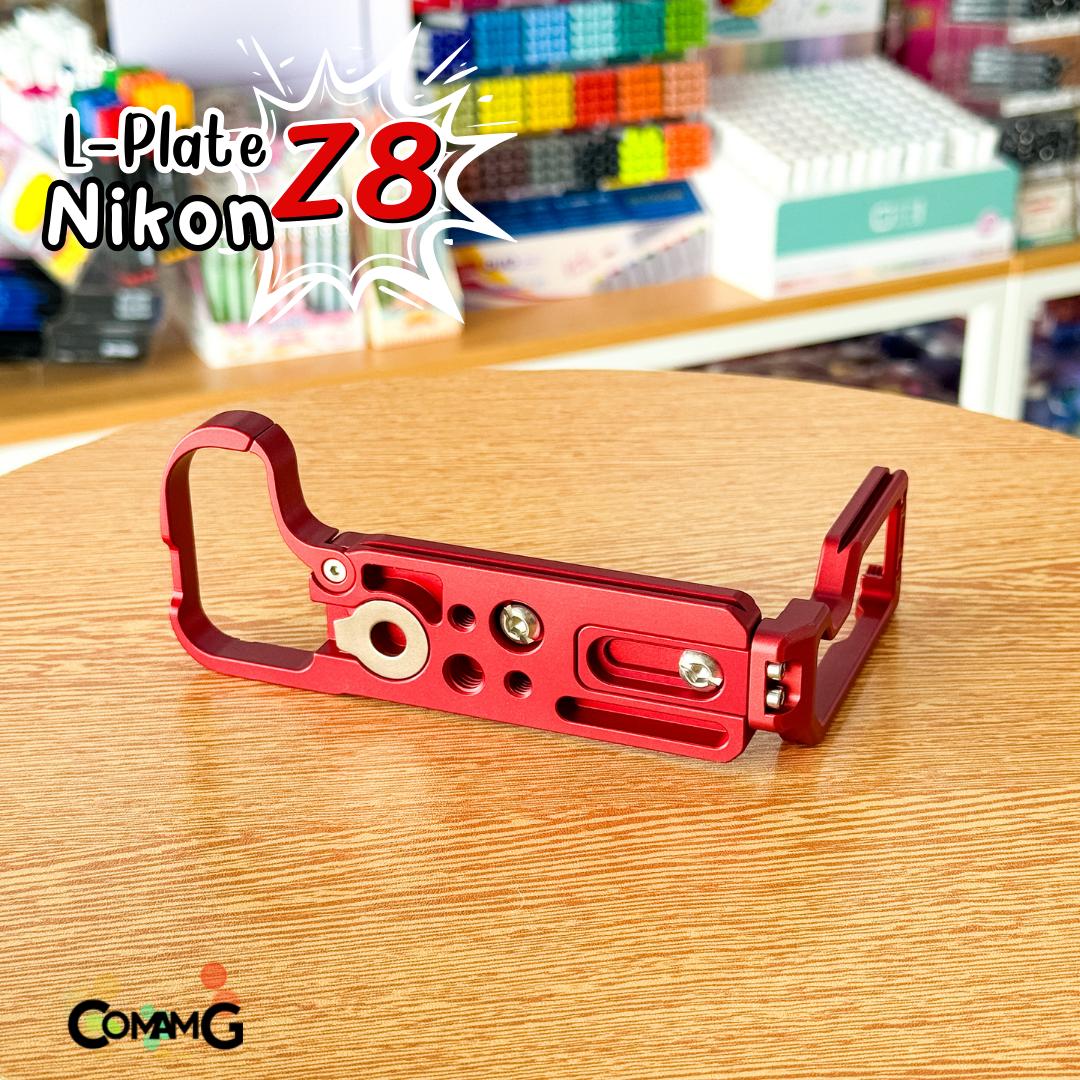 L-Plate Nikon Z8 รางด้านข้างสไลด์ Hand Grip เพิ่มความกระชับในการจับถือ มี2สี พร้อมส่ง