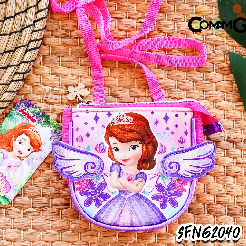 กระเป๋าคล้องคอเด็ก รุ่นตูดกลม ลิขสิทธิ์แท้