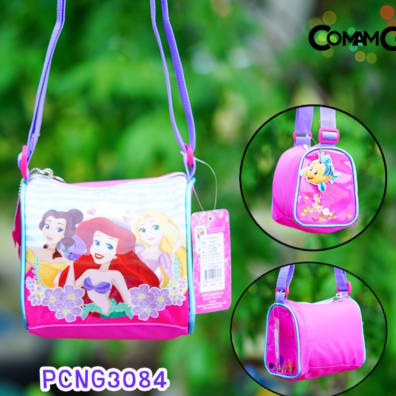 กระเป๋าสะพายข้างเจ้าหญิง กระเป๋าเด็กผู้หญิง ลายลิขสิทธิ์แท้