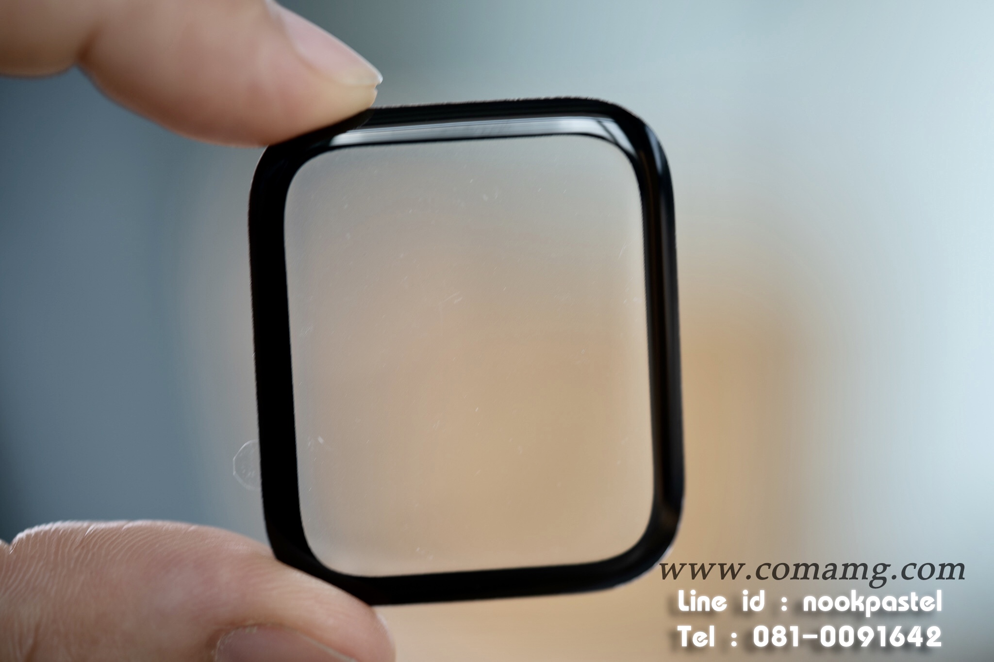 ฟิลม์TPU ลงโค้ง สำหรับsmart watch ขนาด38/42/40/44/41/45mm แบบด้าน-แบบใส พร้อมส่ง