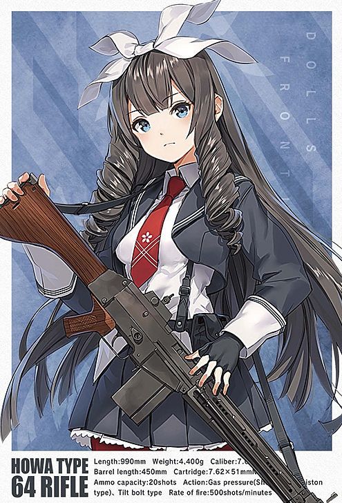 เปิดรับPreorder มัดจำ 100 บาท 1/12 (LADF04) Girls' Frontline Howa Type 64 Battle Rifle