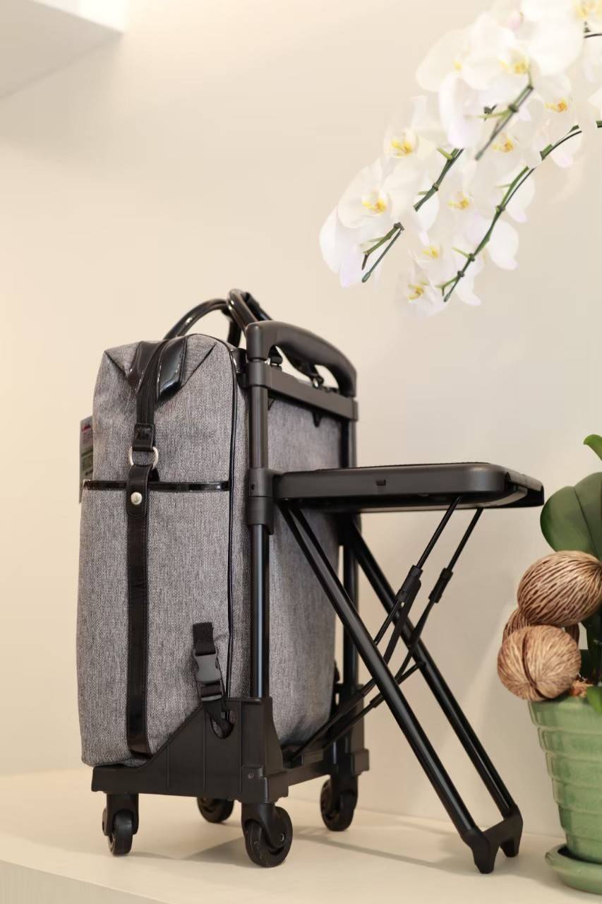 กระเป๋าล้อลาก Matsunaga SWANY สำหรับเดินทาง นั่งได้ น้ำหนักเบา ผลิตภัณฑ์แบรนด์จากประเทศญี่ปุ่น