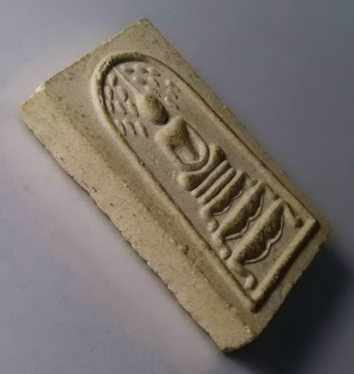 รหัสสินค้า พระสมเด็จ วัดต่างๆ 272 พระสมเด็จปรกโพธิ์ ฐานขาโต๊ะ หลวงพ่อถม วัดเชิงท่า จังหวัดลพบุรี สร้างปี 2537