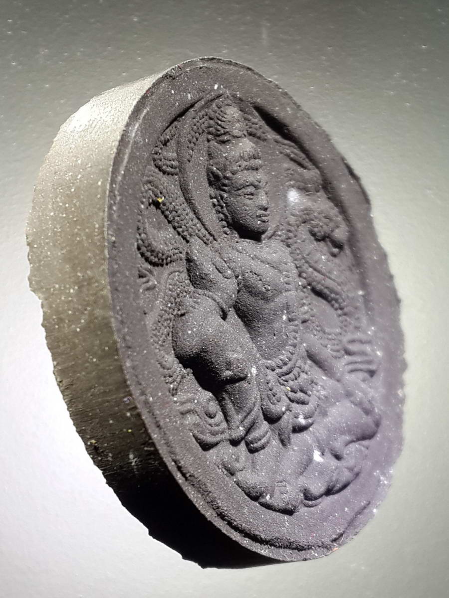 รหัสสินค้า พระมีกล่อง 348 พระเทวราชโพธิสัตว์จตุคามรามเทพ - หลวงปู่ทวด รุ่นทวดโคตรเศรษฐี พ่อปู่นริศ นรินโท ลานธรรมบารมีศรีปทุมแสงธรรมหนอ จังหวัดพังงา ปลุกเสกเดี่ยว