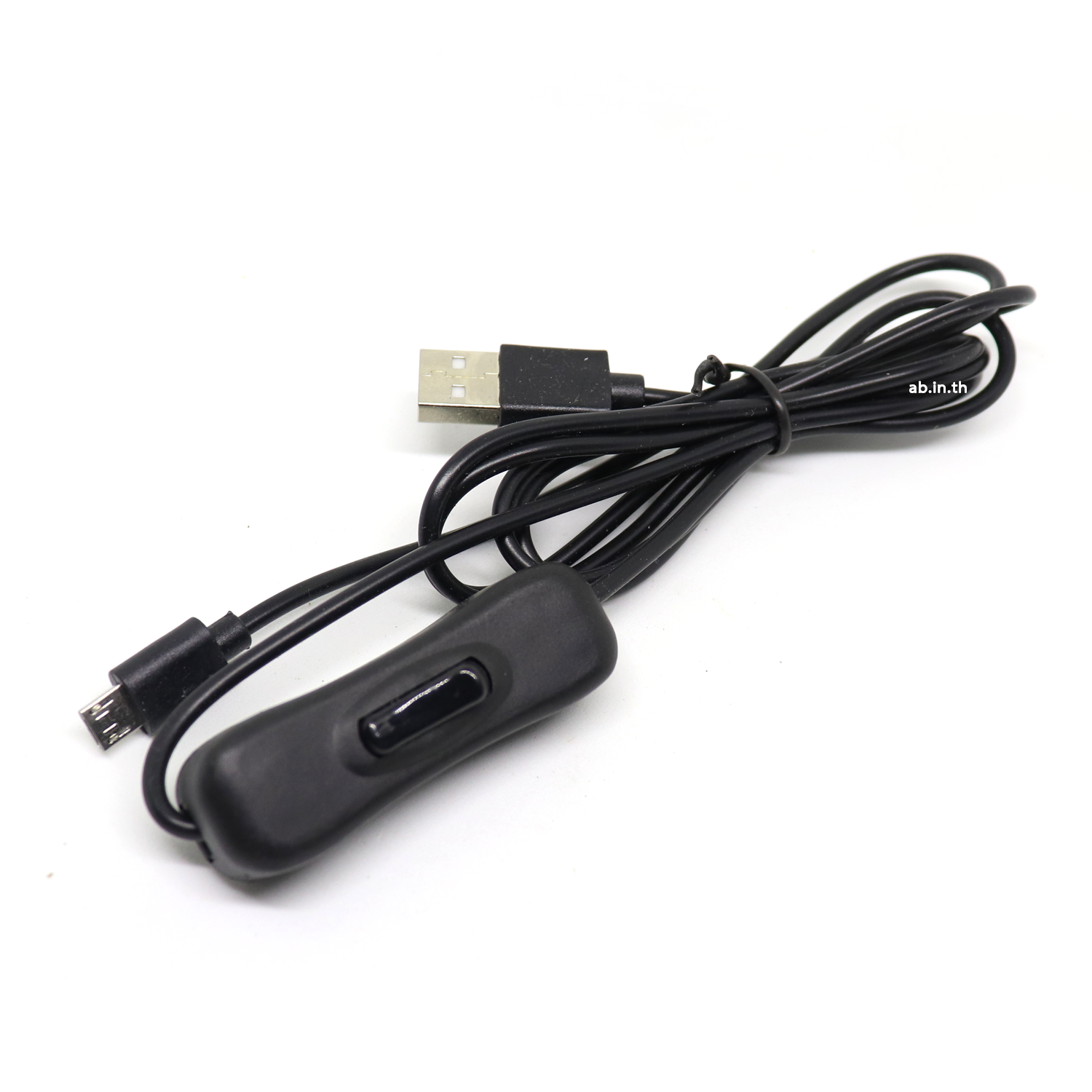 สาย USB to Micro USB พร้อมสวิตซ์เปิดปิด