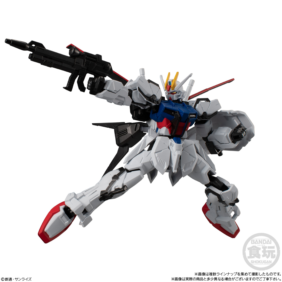 กันดั้ม Bandai Candy Toy Mobile Suit Gundam G Frame 10 No.28A GAT-X105+AQM/E-X01 Aile Strike Gundam Armor Set + No.28F Frame[01] Set (เซ็ตคู่ 2 กล่อง)