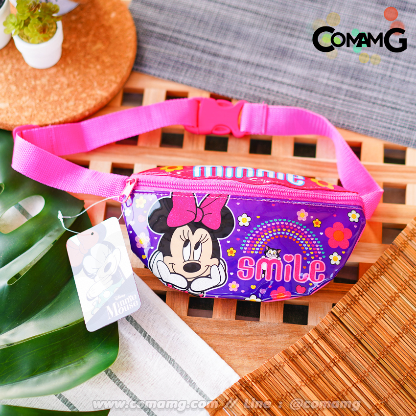 กระเป๋าคาดอกเด็ก กระเป๋าคาดเอวเด็ก กระเป๋าเด็ก รุ่นหนังแก้ว ลิขสิทธิ์แท้ คาดอก คาดเอว มีหลายลาย