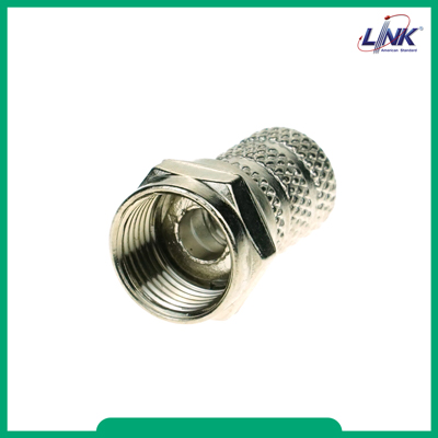 UC-0052 F-Type CONNECTOR for RG 59, TWIST Type ใช้มือบิดได้