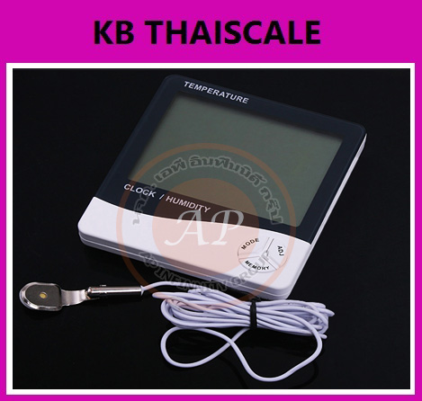เครื่องวัดอุณหภูมิและความชื้นสัมพัทธ์ เเบบติดผนัง เครื่องวัดอุณหภูมิใช้ในงานที่ต้องการควบคุมอุณหภูมิและความชื้น ราคาถูกสินค้ามีพร้อมจัดส่ง